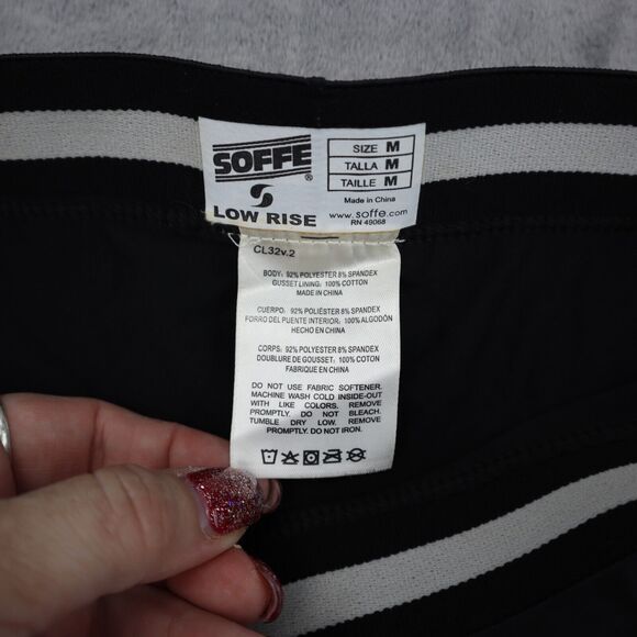 Soffe Dri Short Mens M Black Breathable Low Rise Pullover - Picture 2 of 11